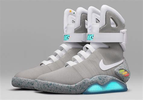 fake self lacing nike mags|back to the future jordan.